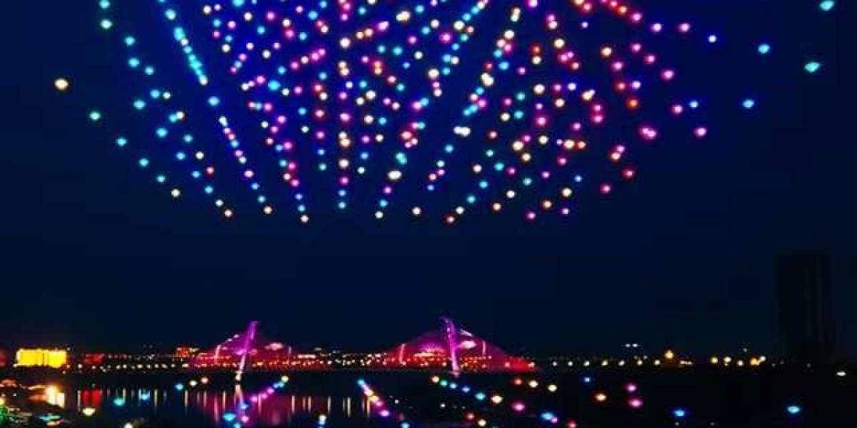 Benefits of outdoor drone light show to the public